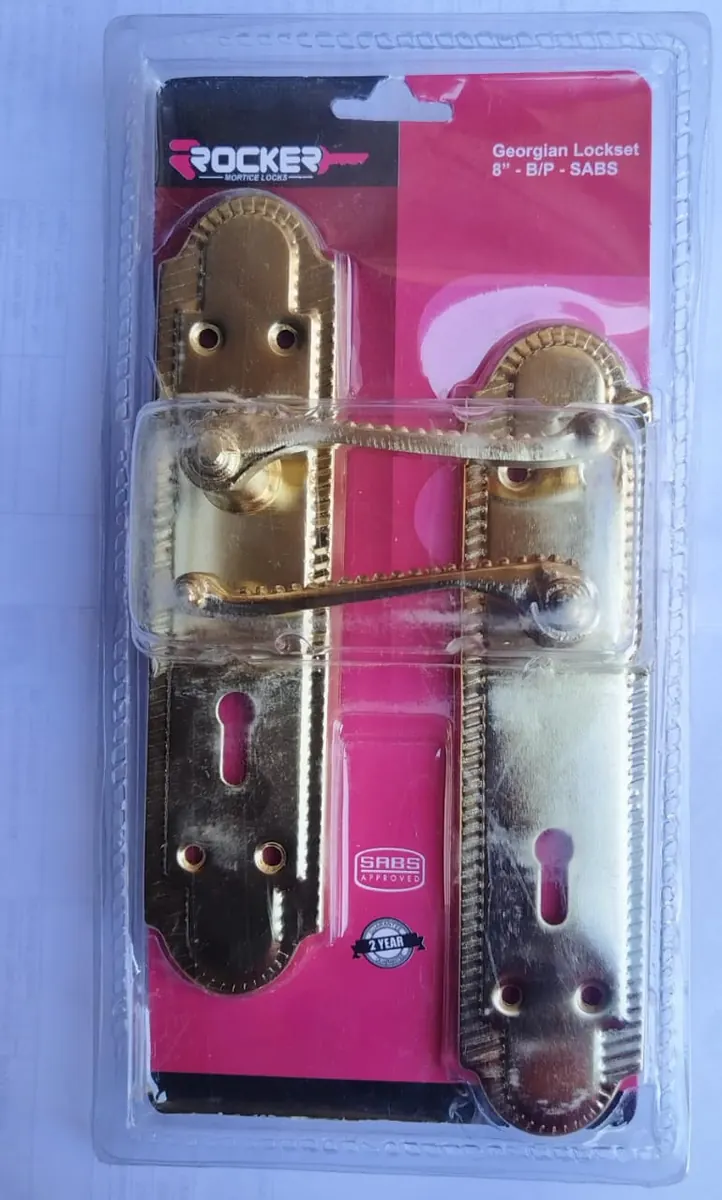 Private Security Rocker Rocker Door Lock Set | Locks & Security - E-Order