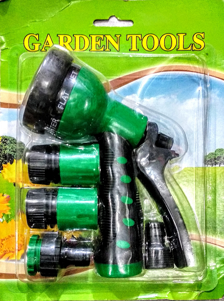 Garden Hose Pipe Sprinkler Connectors Hand Shower Set 4s