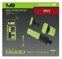 Yiad Hose Pipe Connectors 3 Pec 3/4"