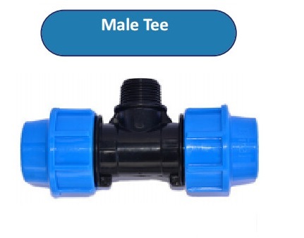 HDPE Male Tee