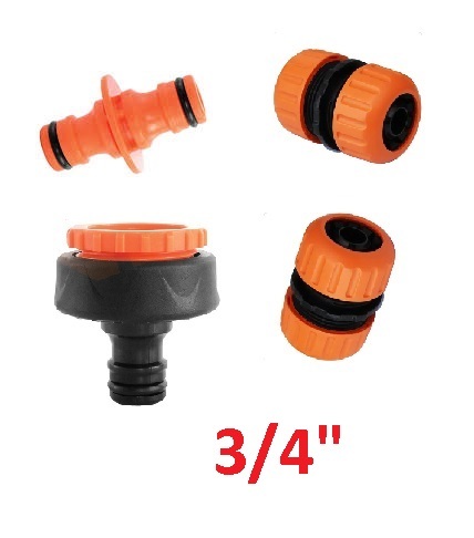 Shind Hose Pipe Connectors 3/4"- 4s Set