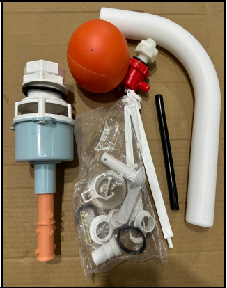 Toilet Water Tank Side Flush Fittings 1/2"