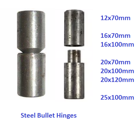 Steel Bullet Hinges