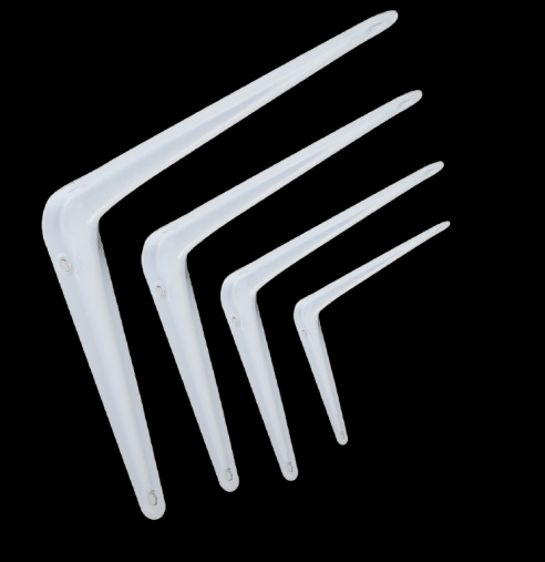 L Wall Brackets Tringle White