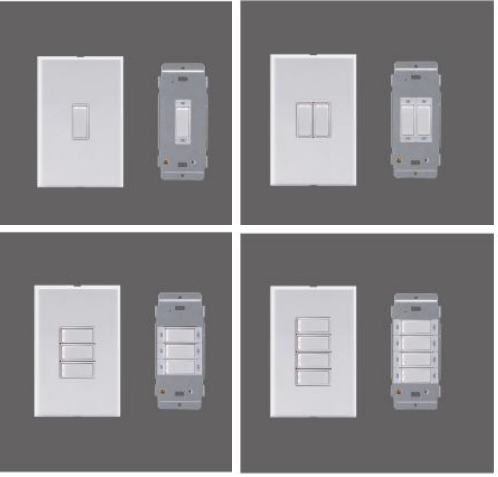Redisson Wall Switch Metal/Steel White