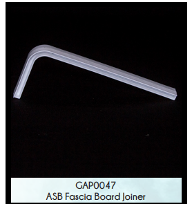 Fascia Board Joiner - Str (ASB) x 50s