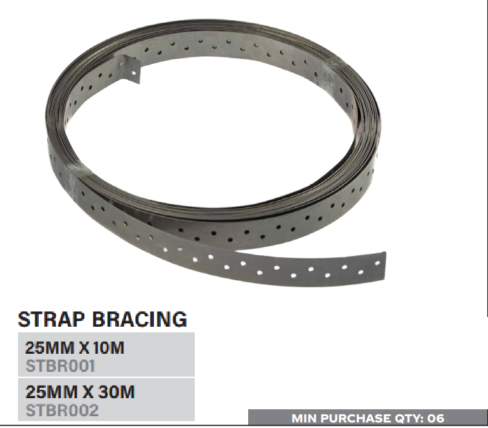 Strap Bracing 25mm x 10m