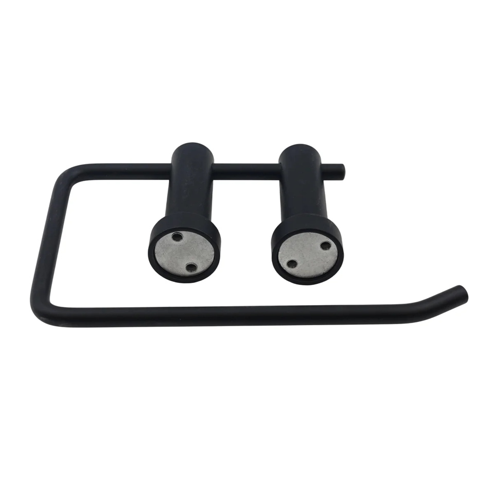 Toilet Paper Dispenser Double Black