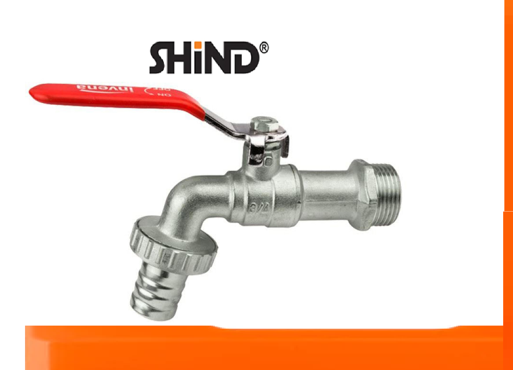 Shind Outdoor Garden Tap 3/4x1/2"