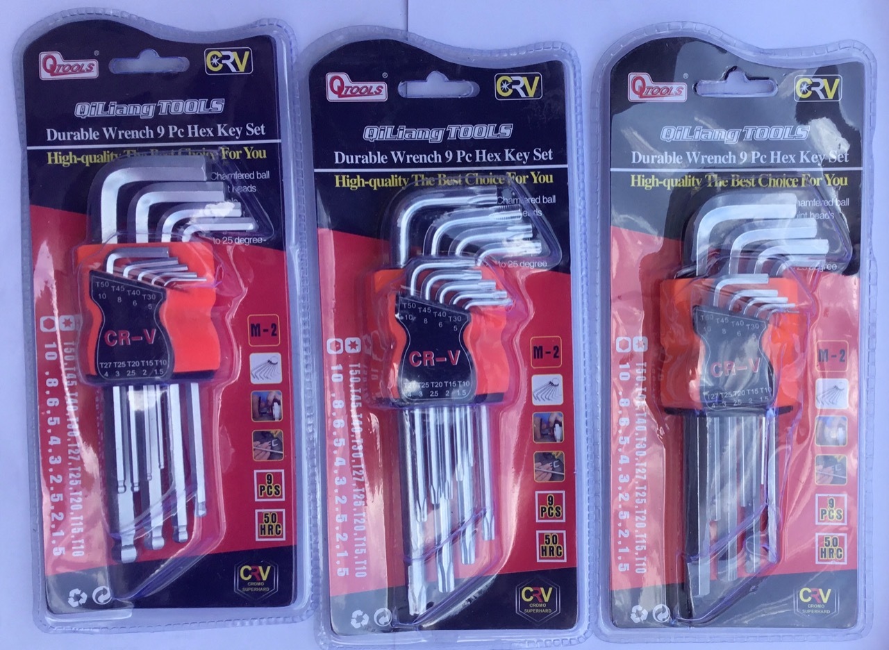 Medium Allen Key Set 9's